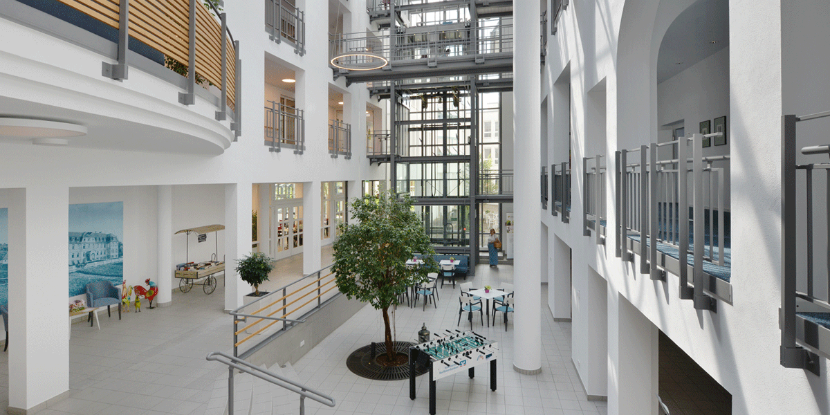 Innenbereich Atrium